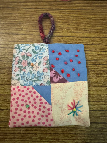 Tiny Quilt Ornament