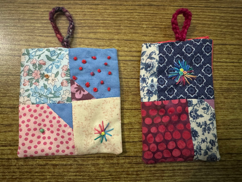 Tiny Quilt Ornament